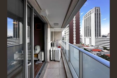 Sacada de apartamento à venda com 1 quarto, 52m² em Chácara Santo Antônio (zona Sul), São Paulo
