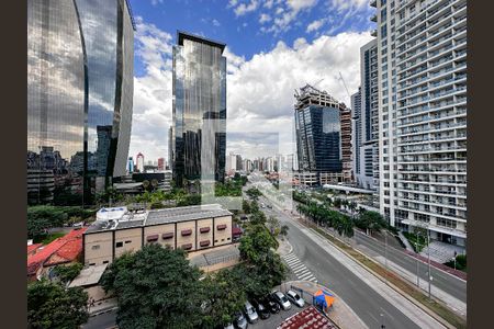 Vista de apartamento à venda com 1 quarto, 52m² em Chácara Santo Antônio (zona Sul), São Paulo