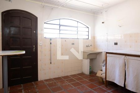 Área de Serviço de casa à venda com 3 quartos, 272m² em Paraíso, Santo André