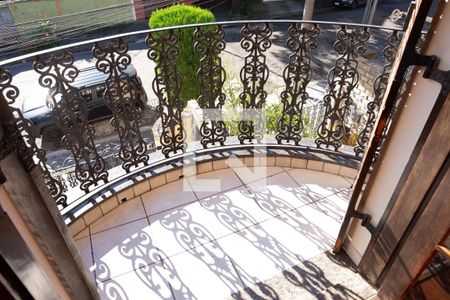 Varanda da Suite de casa à venda com 3 quartos, 272m² em Paraíso, Santo André