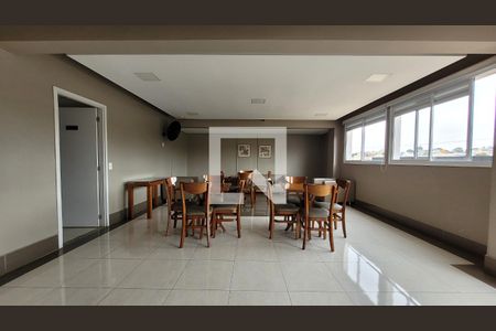 Salão de festas de apartamento para alugar com 2 quartos, 55m² em Vila Humaitá, Santo André