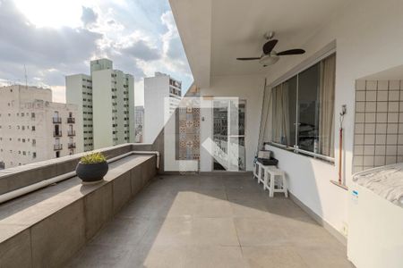 Sacada de apartamento à venda com 1 quarto, 96m² em Bela Vista, São Paulo