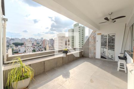Sacada de apartamento à venda com 1 quarto, 96m² em Bela Vista, São Paulo