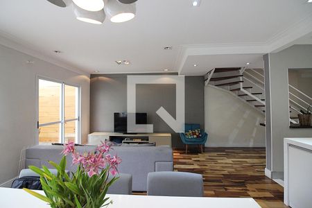 Sala de casa de condomínio à venda com 3 quartos, 153m² em Demarchi, São Bernardo do Campo