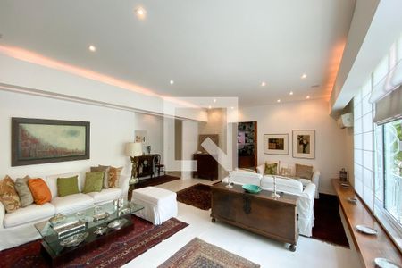 Sala de apartamento à venda com 3 quartos, 360m² em Lagoa, Rio de Janeiro