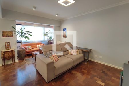 Sala de Estar de apartamento à venda com 3 quartos, 115m² em Cambuí, Campinas