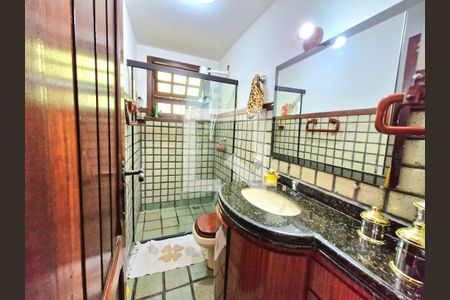 Banheiro suíte de casa à venda com 3 quartos, 140m² em Condados da Lagoa, Lagoa Santa