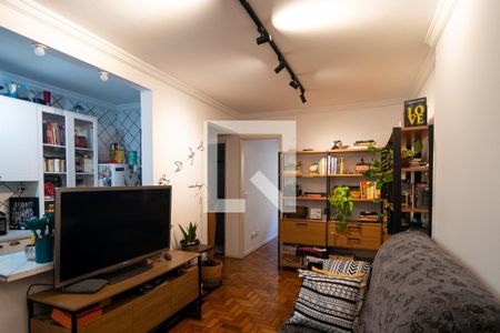 Sala de apartamento à venda com 1 quarto, 64m² em Consolação, São Paulo