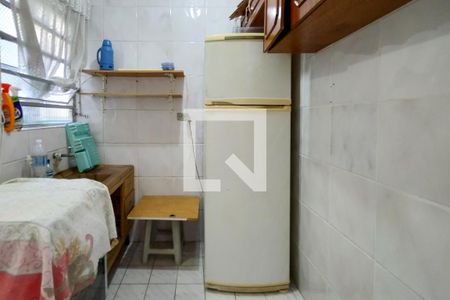 Cozinha de apartamento para alugar com 1 quarto, 40m² em Aviação, Praia Grande