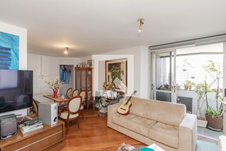 Sala de apartamento à venda com 4 quartos, 160m² em Campo Belo, São Paulo