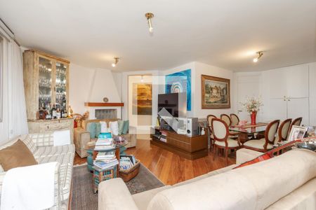 Sala de apartamento à venda com 4 quartos, 160m² em Campo Belo, São Paulo