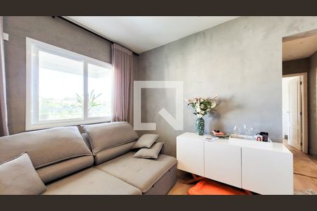 Sala de apartamento para alugar com 3 quartos, 83m² em Mansões Santo Antônio, Campinas