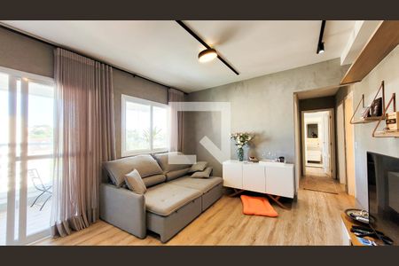 Sala de apartamento para alugar com 3 quartos, 83m² em Mansões Santo Antônio, Campinas