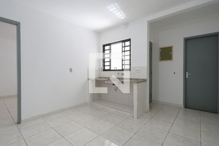 Sala/Cozinha de casa para alugar com 1 quarto, 36m² em Vila Basileia, São Paulo