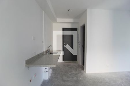 Sala/Quarto/Cozinha de kitnet/studio à venda com 1 quarto, 31m² em Indianópolis, São Paulo