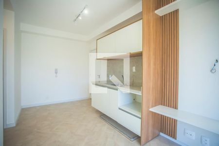 Sala / Cozinha de apartamento à venda com 1 quarto, 34m² em Vila Clementino, São Paulo