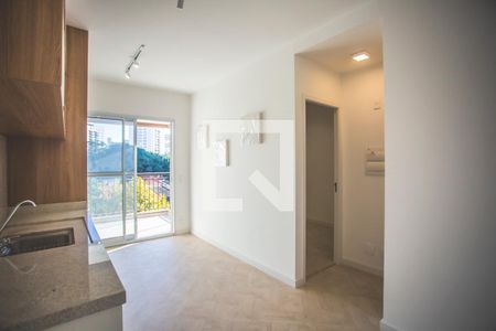 Sala / Cozinha de apartamento à venda com 1 quarto, 34m² em Vila Clementino, São Paulo