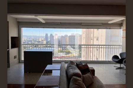 Sala de apartamento para alugar com 3 quartos, 132m² em Barra Funda, São Paulo