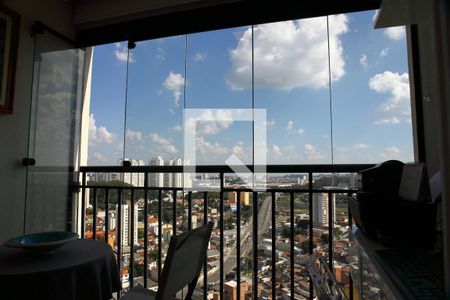 Sala - Varanda de apartamento para alugar com 2 quartos, 54m² em Jardim Olavo Bilac, São Bernardo do Campo
