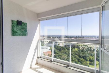 Varanda da Sala de apartamento para alugar com 3 quartos, 73m² em Cidade Industrial, Curitiba
