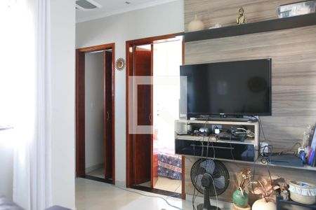 Sala de apartamento à venda com 2 quartos, 78m² em Jardim Ipanema, Santo André