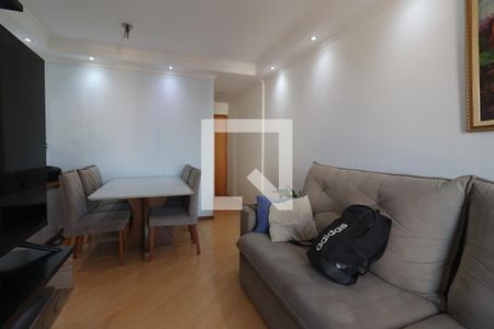 Sala de apartamento para alugar com 2 quartos, 56m² em Campo Grande, São Paulo