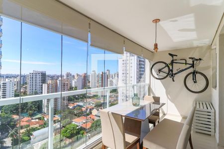 Varanda da Sala de apartamento para alugar com 2 quartos, 72m² em Parque Colonial, São Paulo