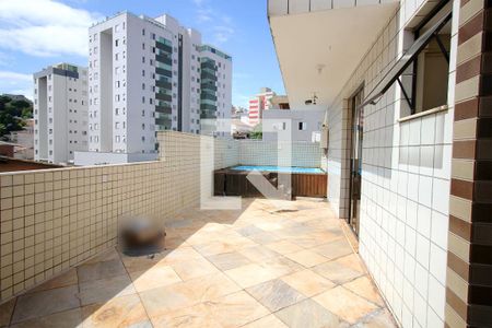 Varanda de apartamento à venda com 5 quartos, 330m² em União, Belo Horizonte