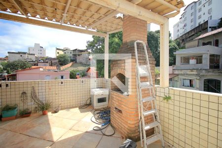 Varanda – Churrasqueira de apartamento para alugar com 5 quartos, 330m² em União, Belo Horizonte