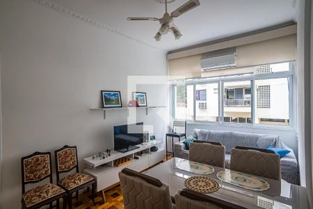 Sala  de apartamento à venda com 2 quartos, 68m² em Flamengo, Rio de Janeiro