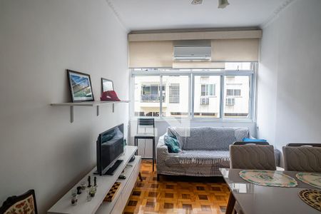 Sala  de apartamento à venda com 2 quartos, 68m² em Flamengo, Rio de Janeiro