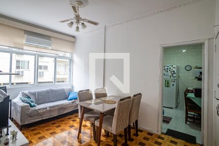Sala  de apartamento à venda com 2 quartos, 68m² em Flamengo, Rio de Janeiro