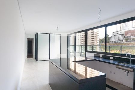 sala de apartamento à venda com 2 quartos, 122m² em Vale do Sereno, Nova Lima