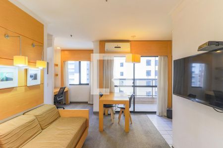 Sala de apartamento para alugar com 1 quarto, 44m² em Nova Piraju, São Paulo