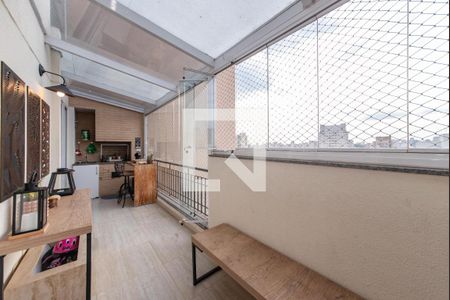 Varanda de apartamento para alugar com 3 quartos, 134m² em Vila Gumercindo, São Paulo