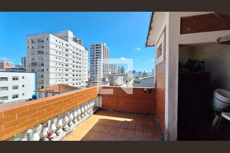 Varanda de apartamento para alugar com 3 quartos, 122m² em Guilhermina, Praia Grande
