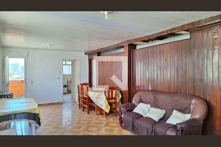 Sala de apartamento para alugar com 3 quartos, 122m² em Guilhermina, Praia Grande