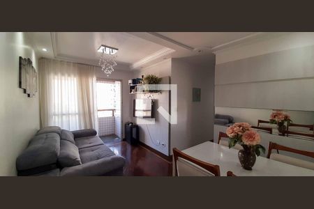 Sala de apartamento à venda com 3 quartos, 74m² em Vila Osasco, Osasco