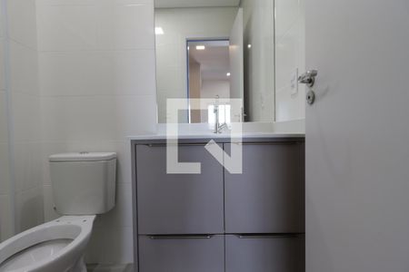 Banheiro da Suíte de apartamento para alugar com 1 quarto, 40m² em Ribeirânia, Ribeirão Preto