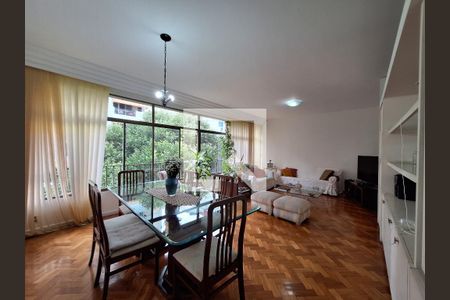 Sala de apartamento à venda com 5 quartos, 153m² em Laranjeiras, Rio de Janeiro