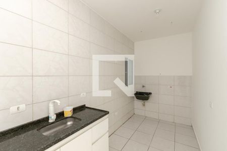 Cozinha de apartamento para alugar com 2 quartos, 38m² em Vila das Belezas, São Paulo