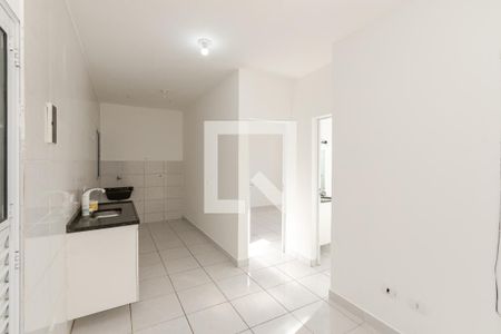 Cozinha de apartamento para alugar com 2 quartos, 38m² em Vila das Belezas, São Paulo