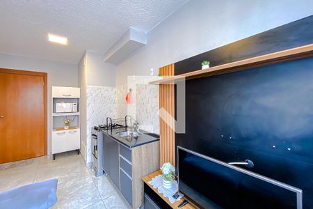 Sala de apartamento para alugar com 1 quarto, 26m² em Belenzinho, São Paulo