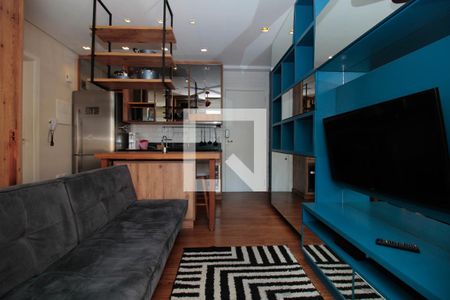 Sala de kitnet/studio para alugar com 1 quarto, 30m² em Alto de Pinheiros, São Paulo