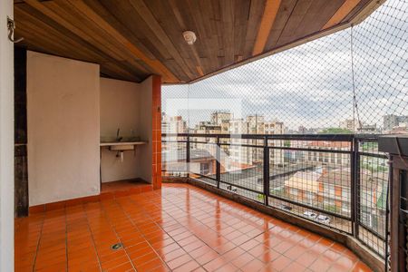 Sala - Varanda de apartamento para alugar com 2 quartos, 49m² em Menino Deus, Porto Alegre