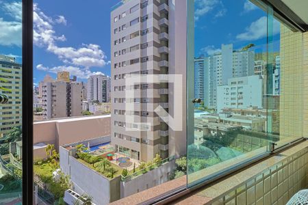Varanda de apartamento à venda com 4 quartos, 126m² em Anchieta, Belo Horizonte