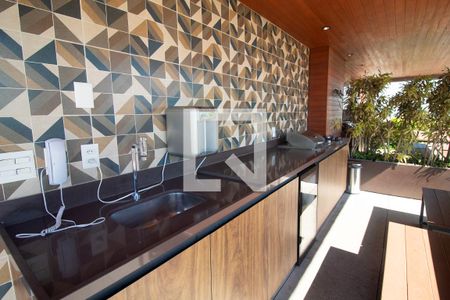 Apartamento à venda com 60m², 2 quartos e 1 vagaÁrea gourmet