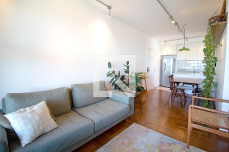 Sala de apartamento à venda com 2 quartos, 60m² em Vila Madalena, São Paulo