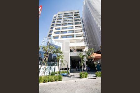 Fachada do Prédio de kitnet/studio para alugar com 1 quarto, 26m² em Sumarezinho, São Paulo