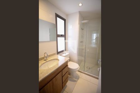 Banheiro da Suíte de kitnet/studio para alugar com 1 quarto, 26m² em Sumarezinho, São Paulo
